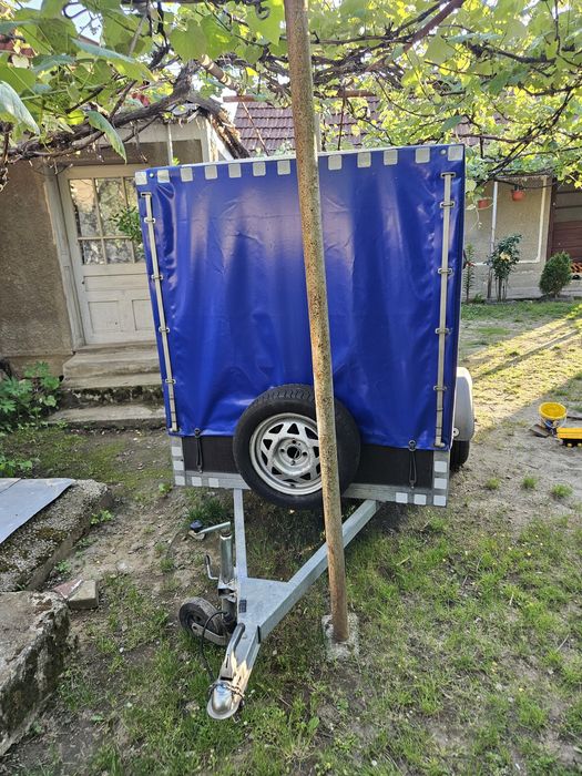 Vând/schimb remorcă 750kg recent înmatriculată!