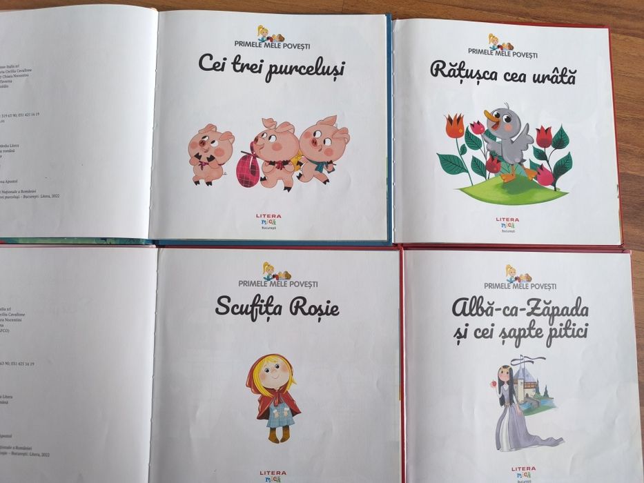 Primele mele povești/ Editura Litera Mica / Cărți pentru copii
