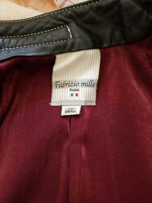 Италианско яке естествена кожа