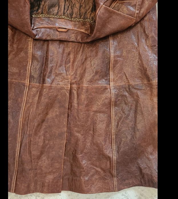 Haina de piele naturala