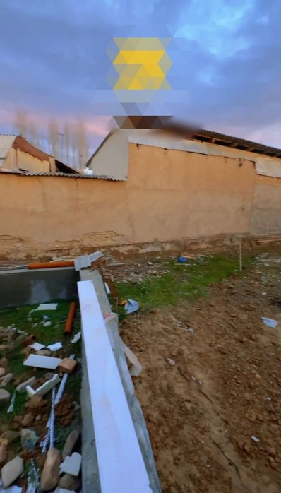 Срочно Продается участок 8 соток 4 комнат Нуравшон Тойтепа