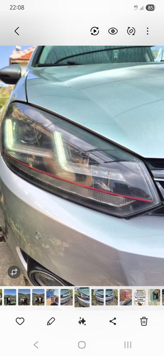 Лед фарове Осрам голф 6 2010г