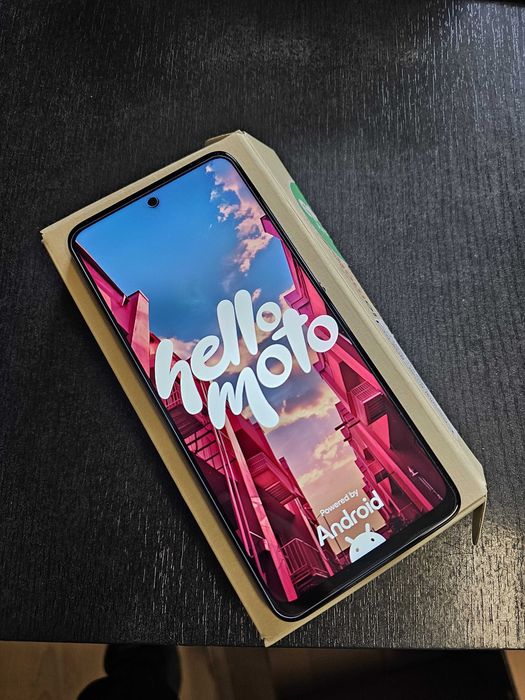 Motorola Moto G15, 8GB RAM, 128GB, Dual SIM, husă și folie