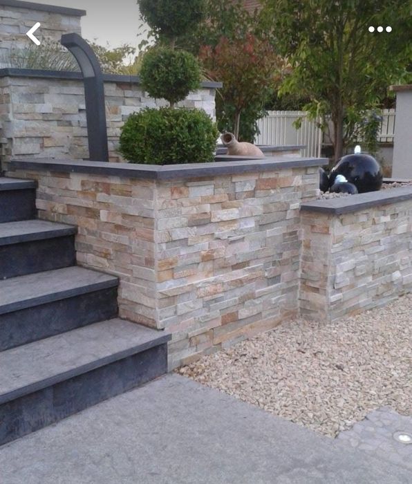 Piatra naturala placat