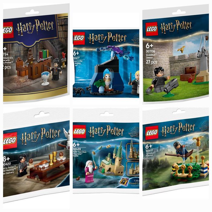 Нови Lego пликчета (polybags) различни модели
