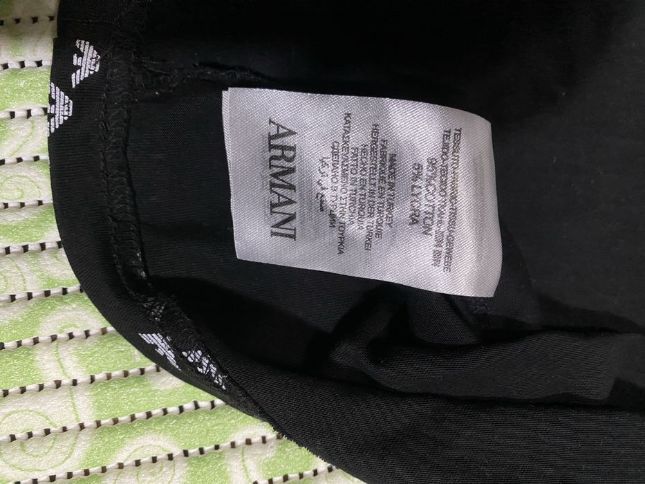 Tricou Emporio Armani EA7 original – negru, mărime [M], impecabil