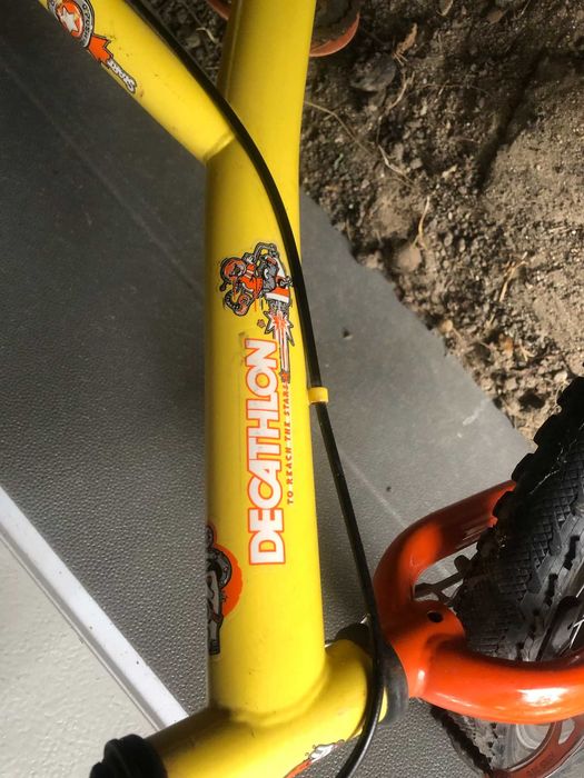 продавам детско колело подходяюо за деца над 5год