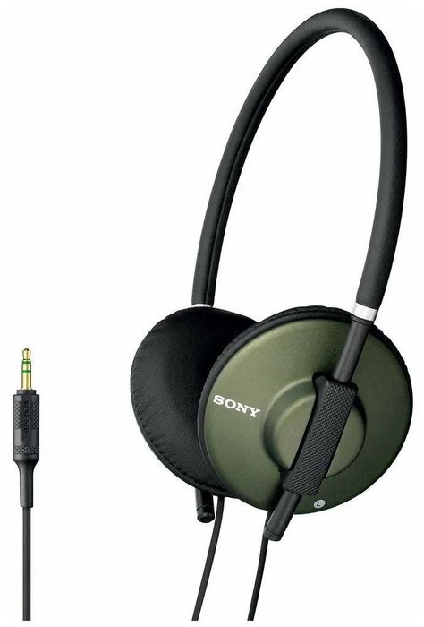 Sony MDR-570LP Slim Headband Stereo Headphones GREEN RARE