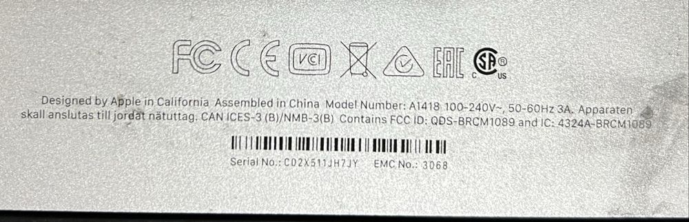 iMac (21.5”, 2017)