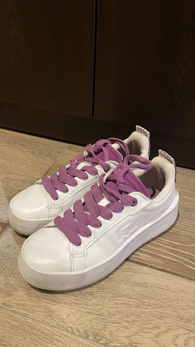 Лилави кецове Lacoste