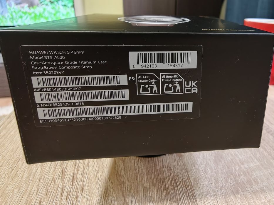 ‼️ Huawei watch 5 brown - factura 24 luni garanție