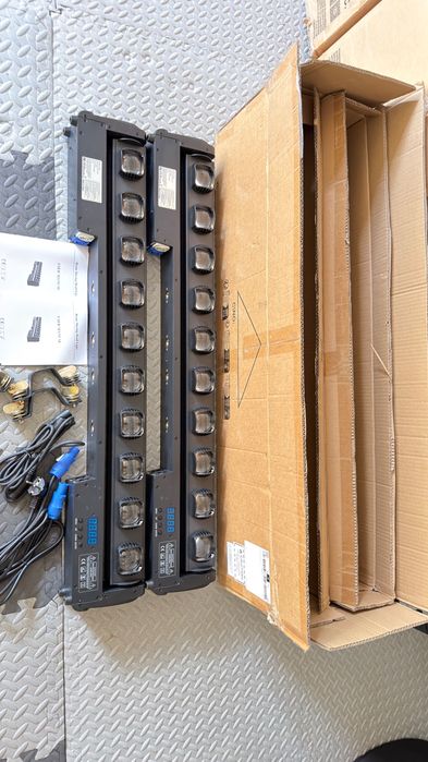 Продавам LED moving head 250W Beam Wall Washer 25  x 10W  RGBW 4IN1 UKING