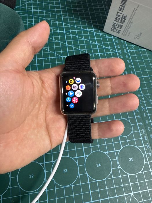 Apple watch 3 stainless steel + cellular
