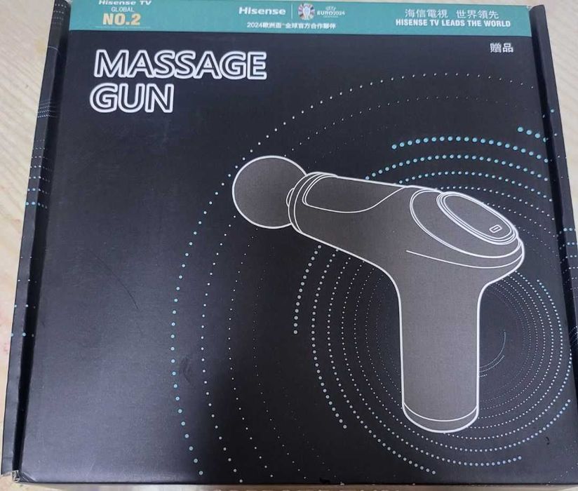 Нов Мини масажен пистолет 4 глави безшумен мощен масаж възстановяване