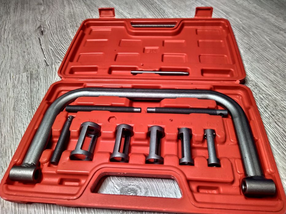 Set de scule pentru compresia arcurilor de supape, 10 piese