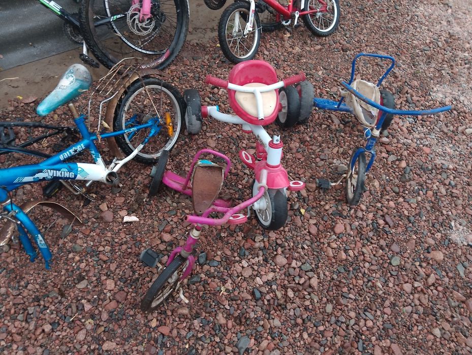 Продаю велосипеды на запчасти или целиком на восстановление.