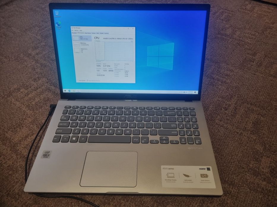 Laptop Asus vivobook x509j i3 1005G1 4gbram 256gb ssd