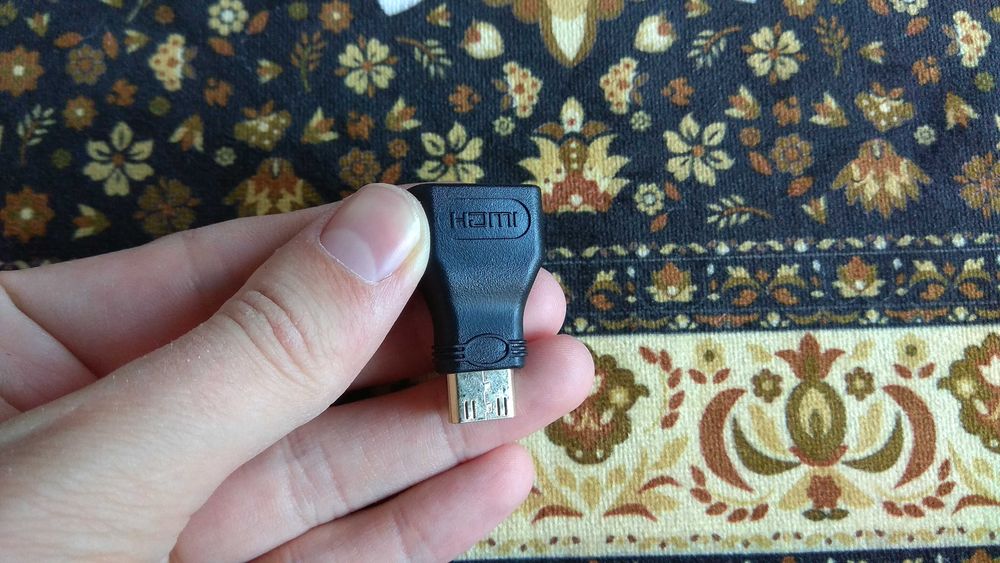 Переходник HDMI на mini HDMI адаптер