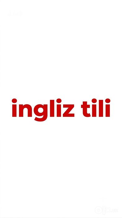 Ingliz tili va rus tili kurs