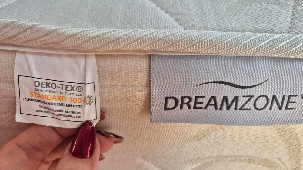Saltea arcuri Dreamzone S70, 160x200x22 cm, Certificare OEKO-TEX