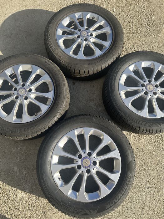 Jante originale Mercedes cu anvelope de iarna