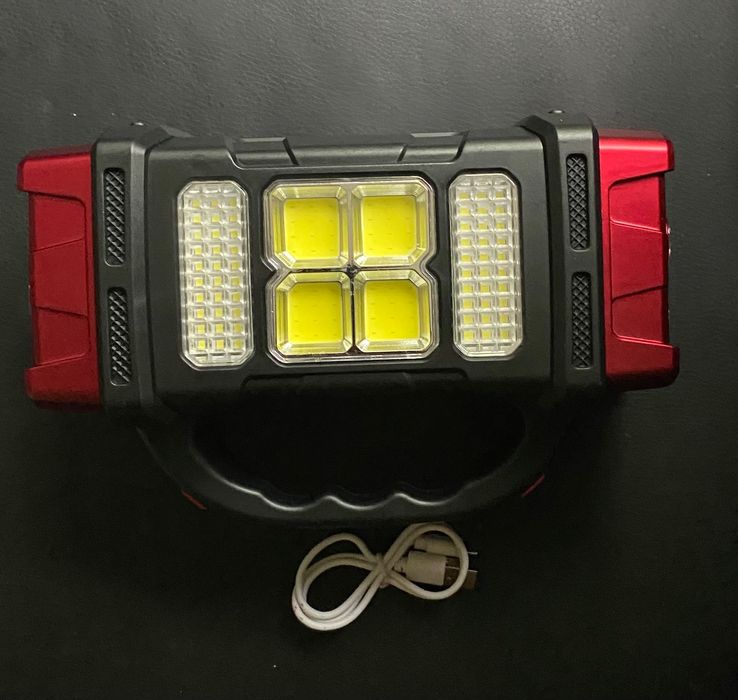 Lanterna camping cu port USB si incarcare solara