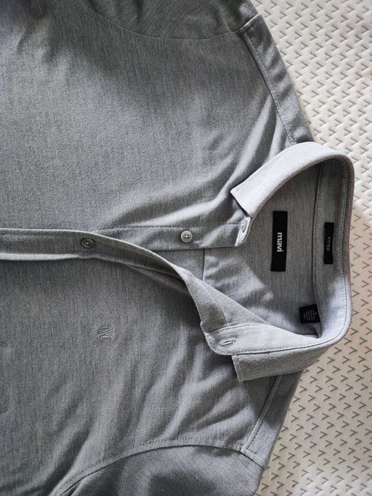 Camasa Mavi Fitted, gri, marime L