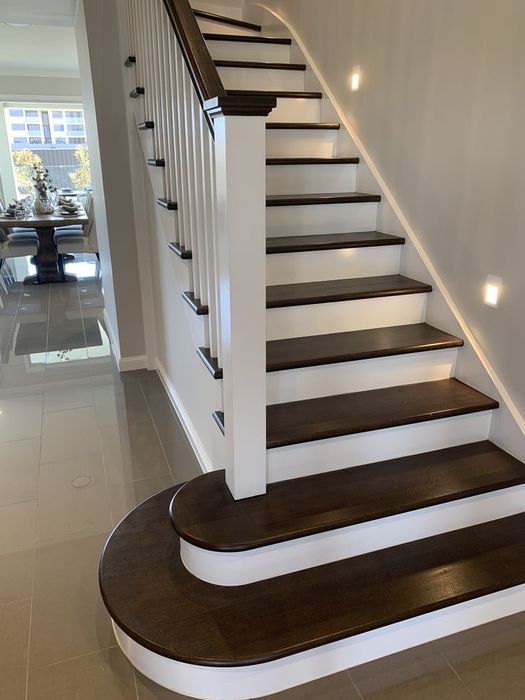 Лестницы из дерево