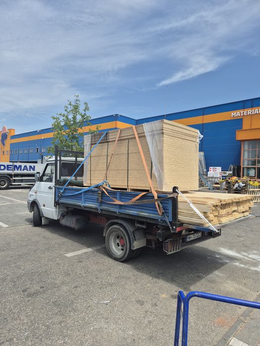 Transport marfa, mobila, materiale de constructii, lemne!!! Transport orice cu duba, camioneta, platforma!