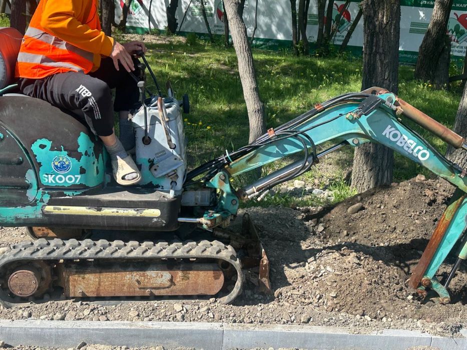 Услуги аренда мини экскаватора