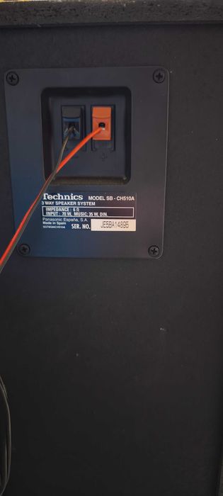 Уредба Technics  SE-CH510