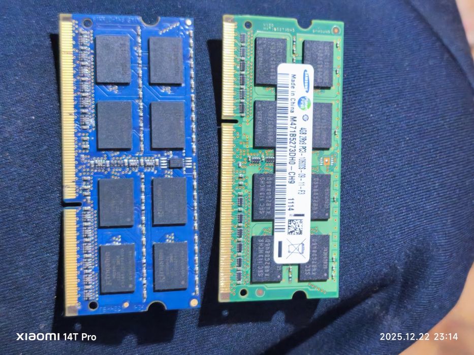 Рам памет за лаптоп ddr3 Kingston и Samsung