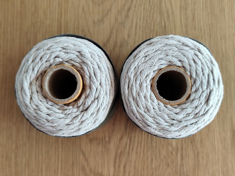 Set sfoară cocos și bobine bumbac