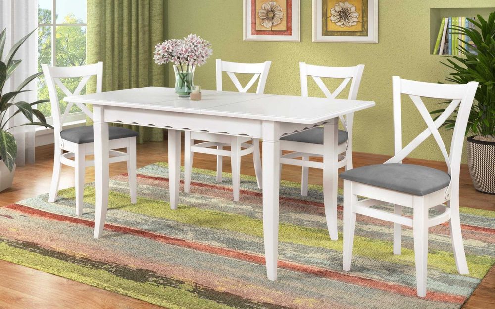 Трапезна маса Венеция /разтегателна/ масив, дърво