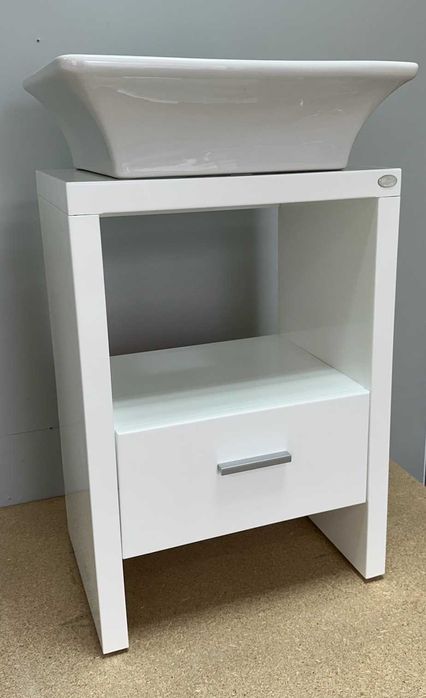 Бяла мивка за баня SMART 50 – порцелан Gravena Италия | нова Daisy 13