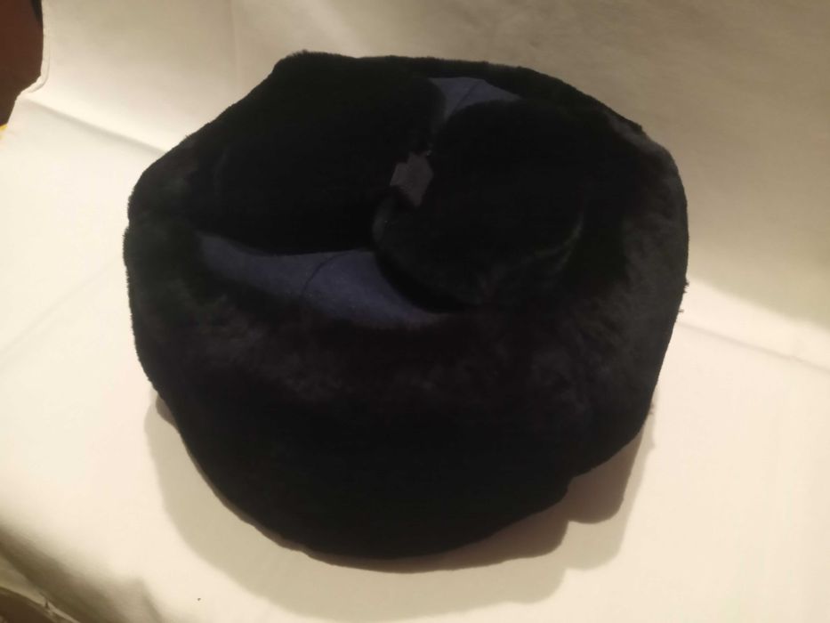 Шапка ушанка натуральная