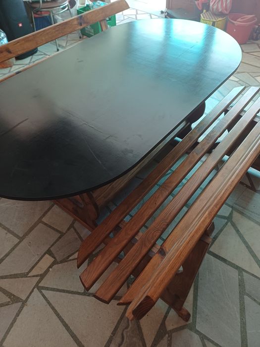 Маса с пейки,комплект.