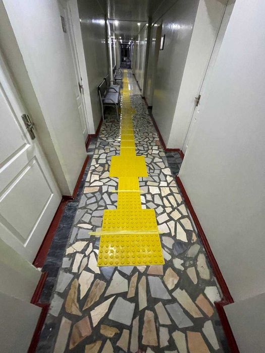 Тактильная плитка из ПВХ для инвалидов 25.000