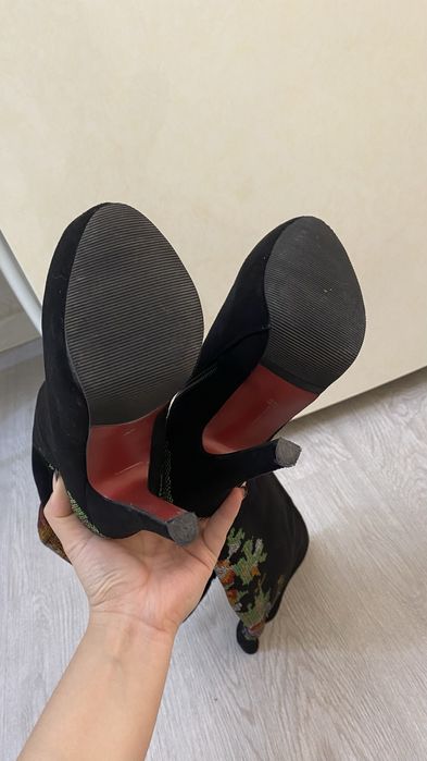 Сапоги на платформе