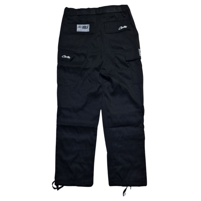 Черные штаны карго Corteiz