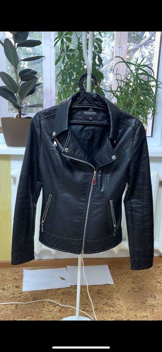 Кожанка косуха кожанная куртка