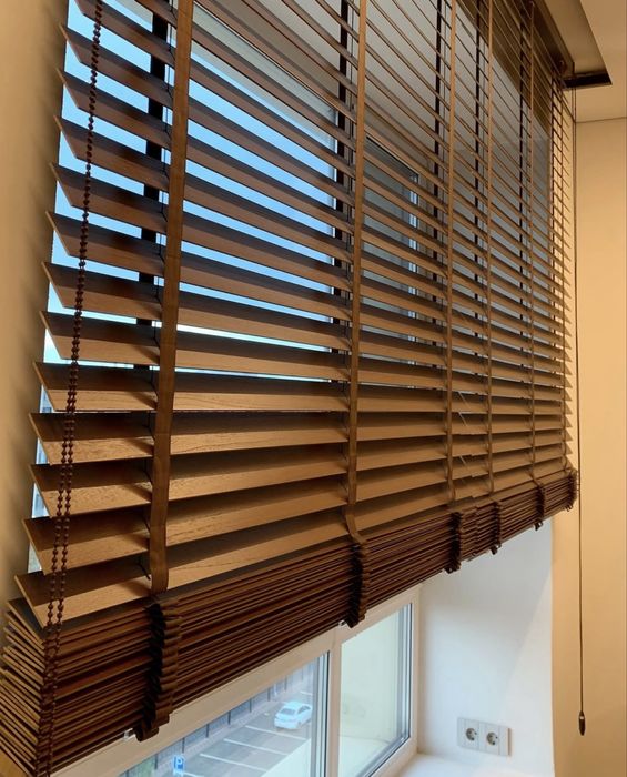 Жалюзи из дерева