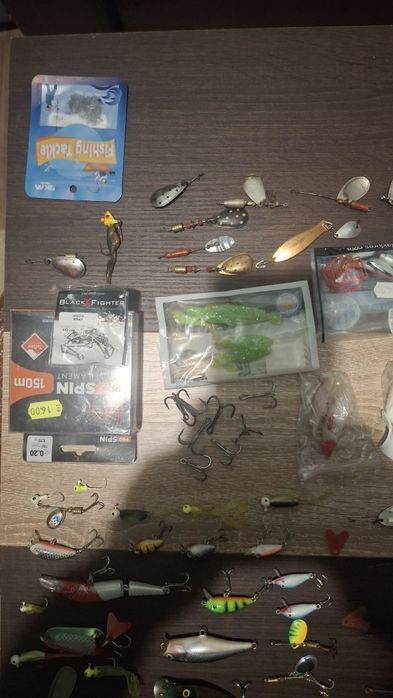 Voblere, lingurițe, oscilante