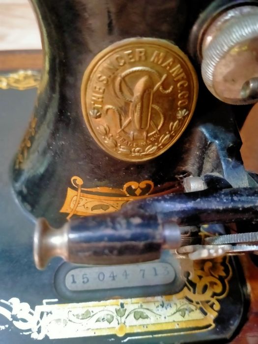 Швейная машинка Зингер 1898