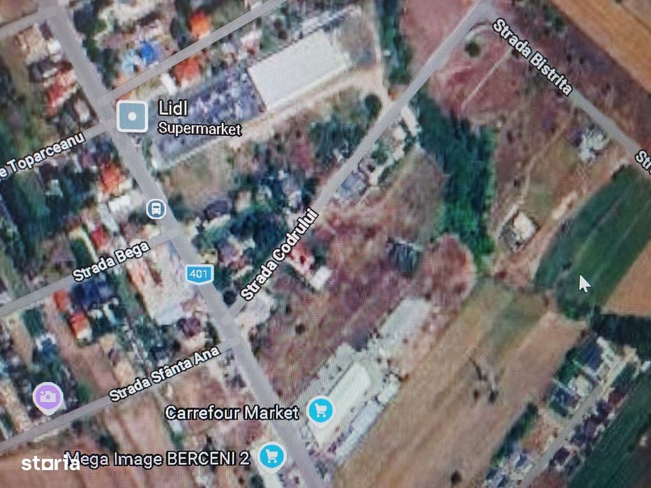 Teren intravilan de vânzare, utilități disponibile