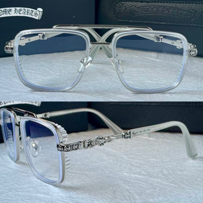 Очила за компютър Диоптрични рамки прозрачни слънчеви  chrome hearts