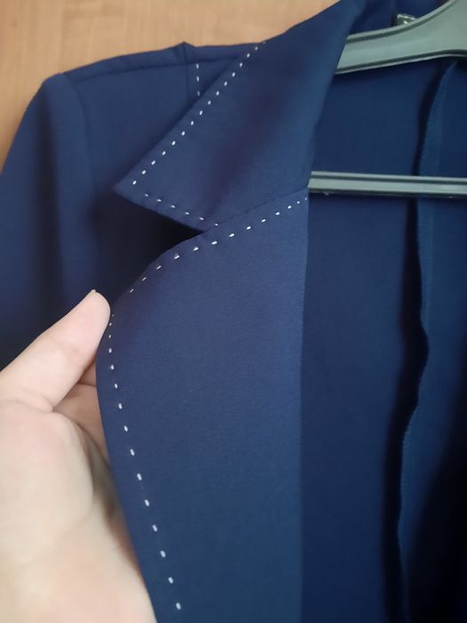 Женский синий пиджак