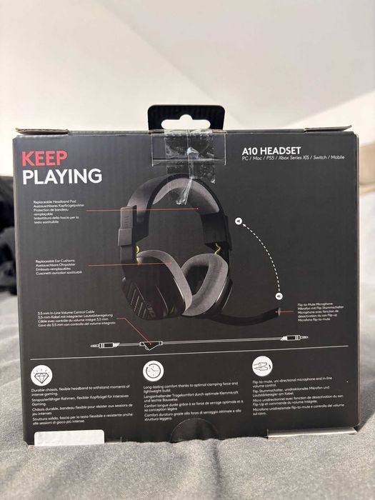 Căști Gaming ASTRO A10 – NOI, SIGILATE – PS5 / PC / Xbox / PS4