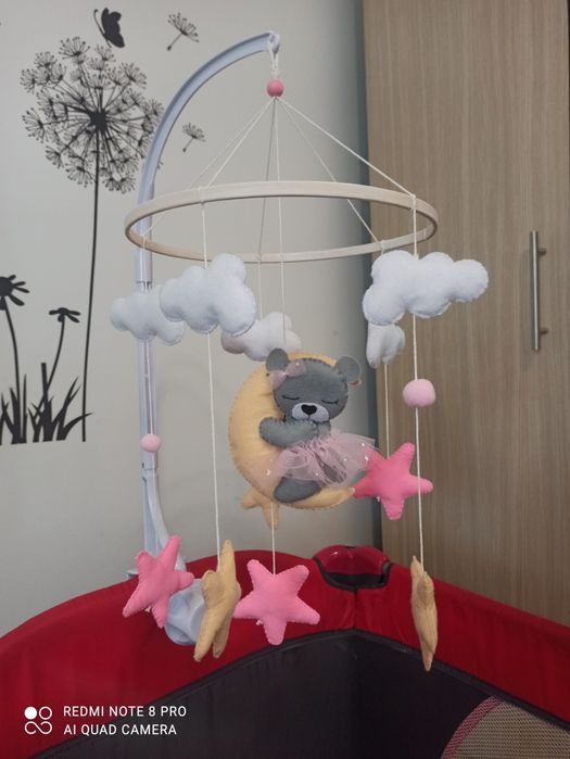 Carusel handmade pătuț