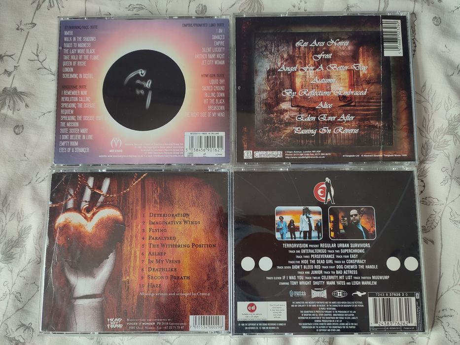 CD uri rock, metal, punk